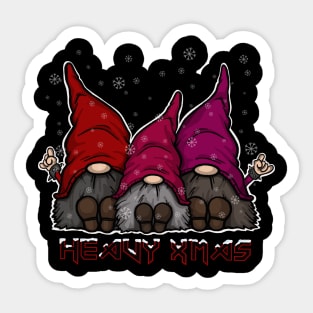 Heavy Xmas Sticker